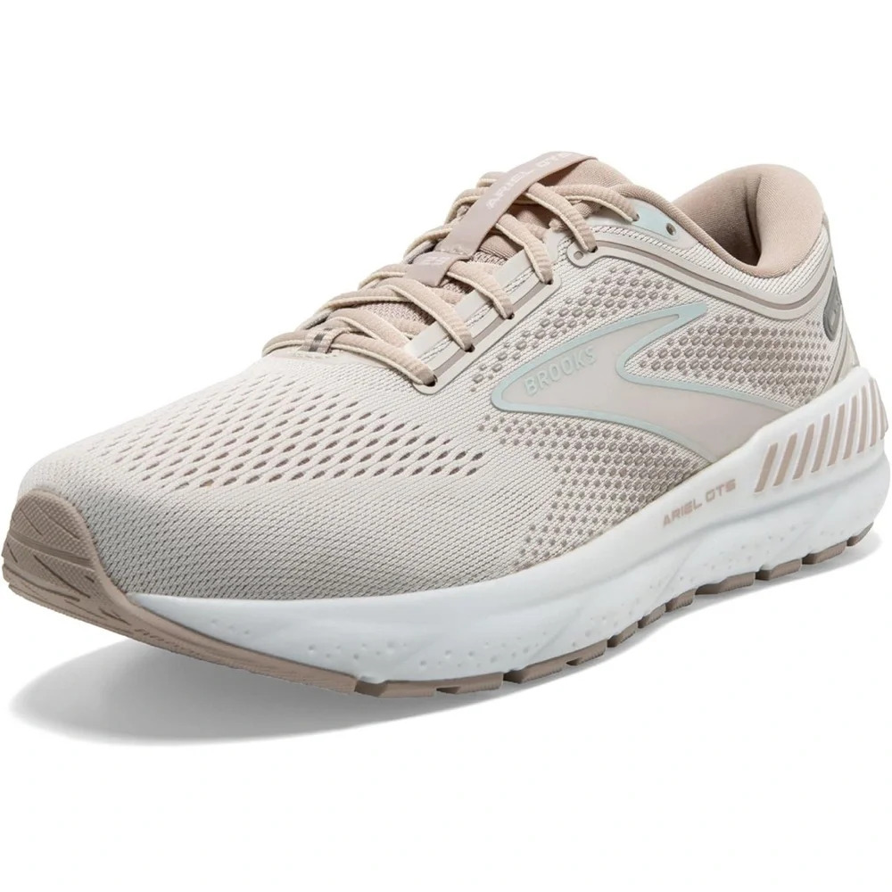 Brooks Ariel GTS 23 in White Sand Womens size 10 Extra Wide